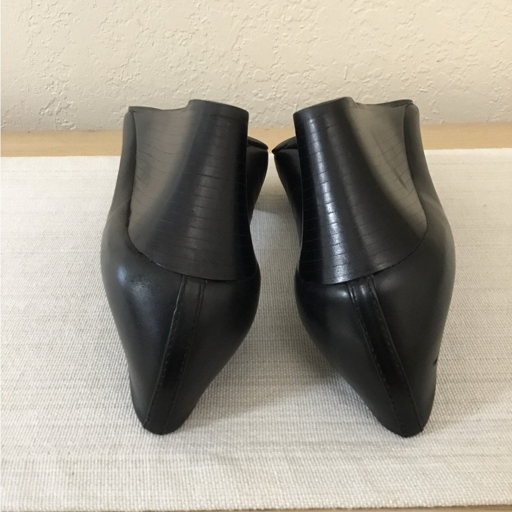 Tory Burch Pacey wedges  Black Patent Leather Cap Toe Shoes For Woman Size 8M - Picture 9 of 13